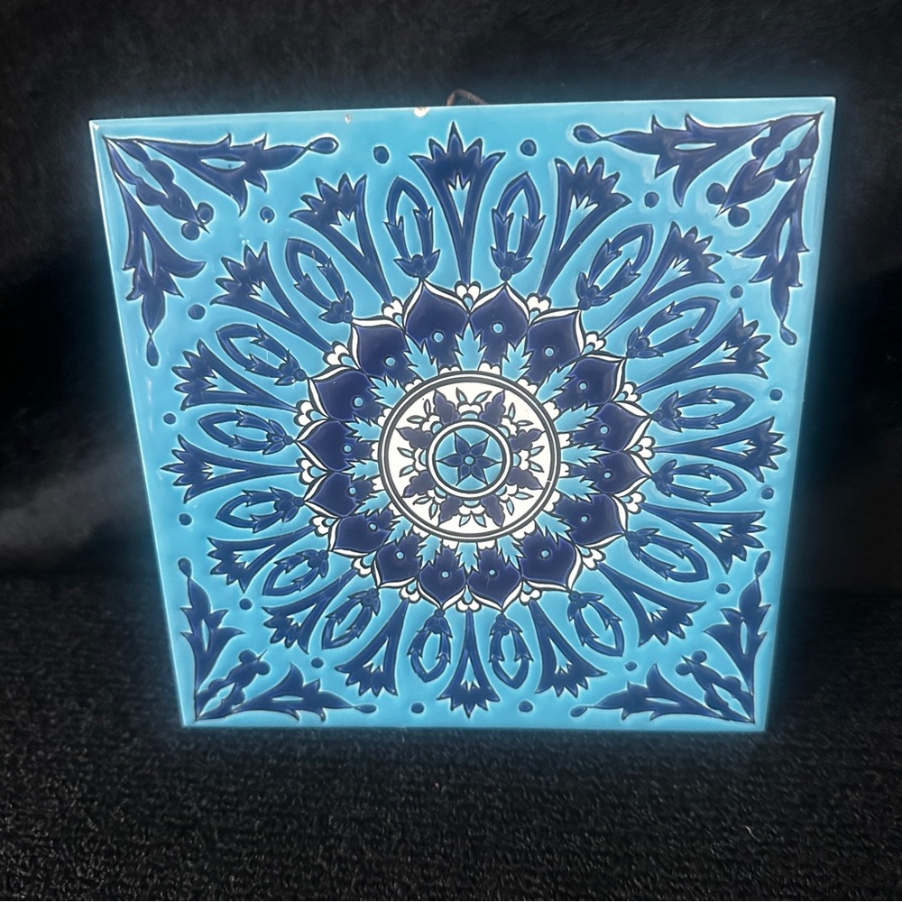 Vintage Handmade Nassos Keramik Tile